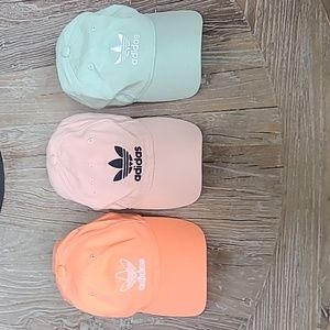 Adidas hat set of 3